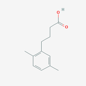 molecular formula C12H16O2 B073891 4-(2,5-Dimethylphenyl)butanoic acid CAS No. 1453-06-1