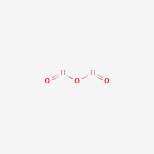 molecular formula O3Tl2 B073896 Thallium(III) oxide CAS No. 1314-32-5