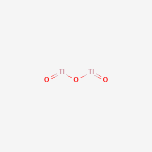 molecular formula Tl2O3<br>O3Tl2 B073896 氧化铊(III) CAS No. 1314-32-5