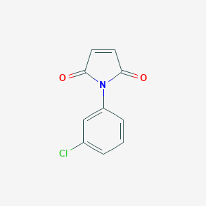 molecular formula C10H6ClNO2 B073901 1-(3-chlorophenyl)-1H-pyrrole-2,5-dione CAS No. 1204-35-9
