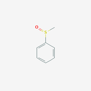 molecular formula C7H8OS B073904 Methyl phenyl sulfoxide CAS No. 1193-82-4