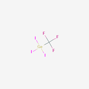 molecular formula CF3GeI3 B073911 Triiodo(trifluoromethyl)germane CAS No. 1512-08-9