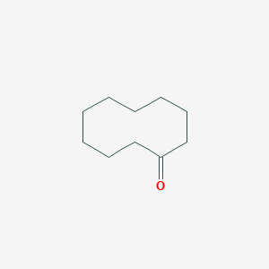 molecular formula C10H18O B073913 环癸酮 CAS No. 1502-06-3