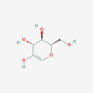 molecular formula C6H10O5 B073917 Lichenan CAS No. 1402-10-4