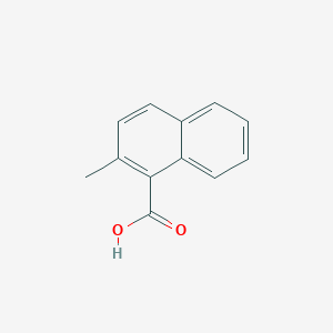 molecular formula C12H10O2 B073920 2-Methyl-1-naphthoic acid CAS No. 1575-96-8