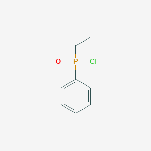 molecular formula C8H10ClOP B073922 Ethyl(phenyl)phosphinoyl chloride CAS No. 1499-22-5