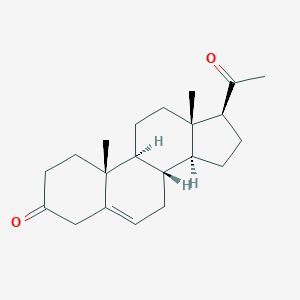 molecular formula C21H30O2 B073934 Pregn-5-ene-3,20-dione CAS No. 1236-09-5