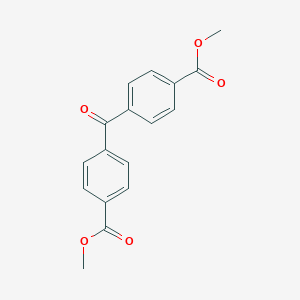 molecular formula C17H14O5 B073936 Benzoic acid, 4,4'-carbonylbis-, dimethyl ester CAS No. 1233-73-4
