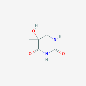 molecular formula C5H8N2O3 B073940 5-Hydroxydihydrothymine CAS No. 1123-21-3