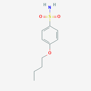 molecular formula C10H15NO3S B073945 4-丁氧基苯磺酰胺 CAS No. 1138-58-5