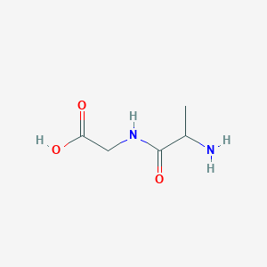 molecular formula C5H10N2O3 B073948 Alanylglycine CAS No. 1188-01-8