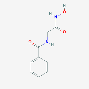 molecular formula C9H10N2O3 B073956 Hippurohydroxamic acid CAS No. 1499-54-3
