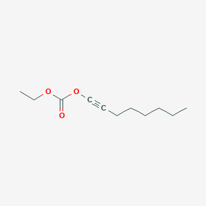 molecular formula C11H18O3 B073957 Carbonic acid, ethyl octynyl ester CAS No. 1322-12-9