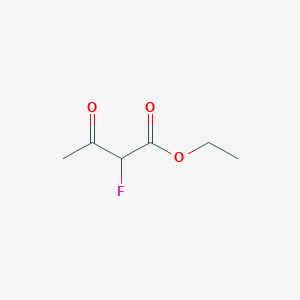 molecular formula C6H9FO3 B073962 Ethyl 2-fluoroacetoacetate CAS No. 1522-41-4