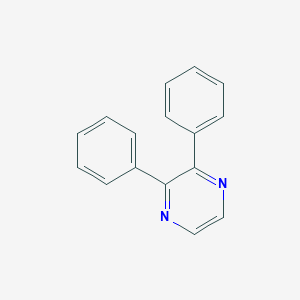 molecular formula C16H12N2 B073985 2,3-二苯基吡嗪 CAS No. 1588-89-2