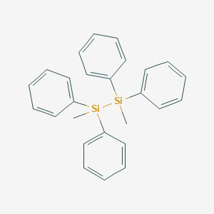 molecular formula C26H26Si2 B073986 1,2-Dimethyl-1,1,2,2-tetraphenyldisilane CAS No. 1172-76-5