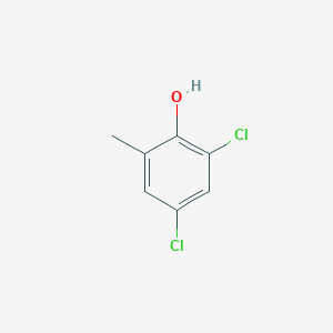 molecular formula C7H6Cl2O B073991 2,4-二氯-6-甲基苯酚 CAS No. 1570-65-6