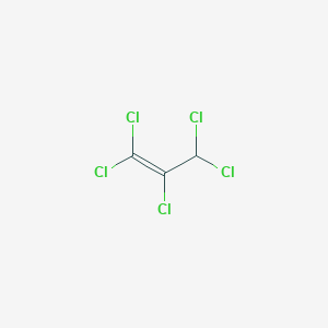 molecular formula C3HCl5 B073992 1-Propene, 1,1,2,3,3-pentachloro- CAS No. 1600-37-9
