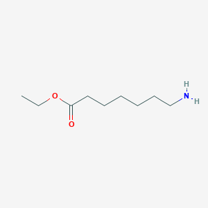 molecular formula C9H19NO2 B073999 Ethyl 7-aminoheptanoate CAS No. 1117-66-4