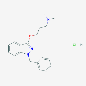 molecular formula C19H23N3O.HCl B000740 Benzydamine hydrochloride CAS No. 132-69-4