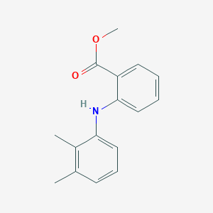 molecular formula C16H17NO2 B074008 Methyl 2-(2,3-dimethylanilino)benzoate CAS No. 1222-42-0