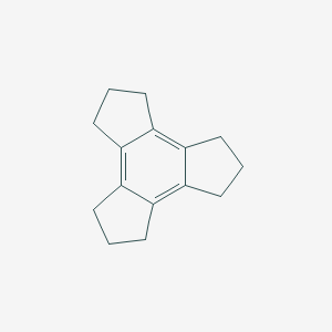 molecular formula C15H18 B074014 Tricyclopentabenzene CAS No. 1206-79-7