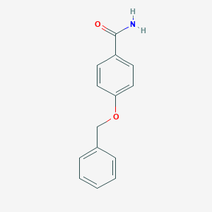 molecular formula C14H13NO2 B074015 4-(Benzyloxy)benzamide CAS No. 56442-43-4