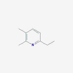 molecular formula C9H13N B074018 6-Ethyl-2,3-dimethylpyridine CAS No. 1463-01-0