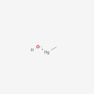 molecular formula CH4HgO B074031 羟甲基汞 CAS No. 1184-57-2