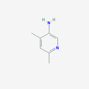 molecular formula C7H10N2 B074034 4,6-Dimethylpyridin-3-amine CAS No. 1193-71-1