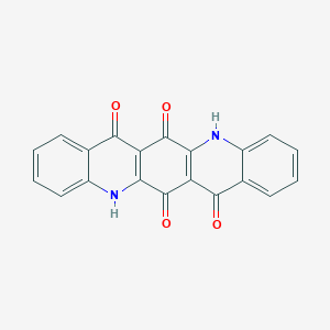 5,12-dihydroquinolino[2,3-b]acridine-6,7,13,14-tetrone