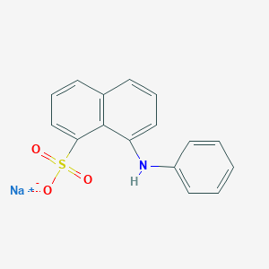 1-Naphthalenesulfonic acid, 8-(phenylamino)-, monosodium salt