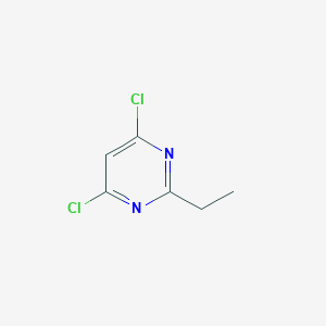 molecular formula C6H6Cl2N2 B074085 4,6-二氯-2-乙基嘧啶 CAS No. 1195-34-2