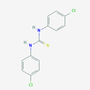 molecular formula C13H10Cl2N2S B074101 1,3-双(4-氯苯基)硫脲 CAS No. 1220-00-4