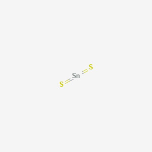 molecular formula SnS2<br>S2Sn B074110 Tin sulfide (SnS2) CAS No. 1315-01-1