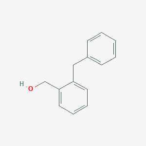 molecular formula C14H14O B074113 (2-Benzylphenyl)methanol CAS No. 1586-00-1