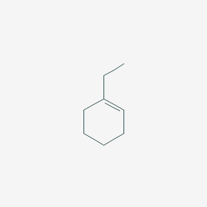molecular formula C8H14 B074122 1-乙基环己烯 CAS No. 1453-24-3