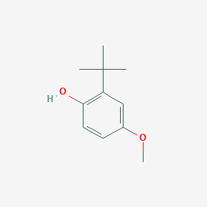 molecular formula C11H16O2 B074144 2-tert-Butyl-4-methoxyphenol CAS No. 1341-82-8