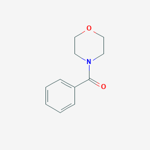 molecular formula C11H13NO2 B074145 4-Benzoylmorpholine CAS No. 1468-28-6