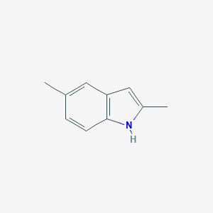 molecular formula C10H11N B074149 2,5-Dimethyl-1H-indole CAS No. 1196-79-8