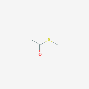 molecular formula C3H6OS B074164 S-甲基硫代乙酸酯 CAS No. 1534-08-3
