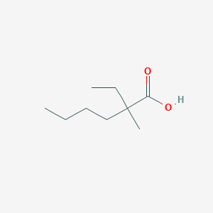 molecular formula C9H18O2 B074169 2-Ethyl-2-methylhexanoic acid CAS No. 1185-29-1