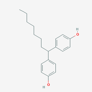 molecular formula C20H26O2 B074180 p,p'-Octylidenebisphenol CAS No. 1233-26-7