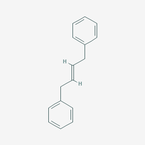molecular formula C16H16 B074182 [(E)-4-phenylbut-2-enyl]benzene CAS No. 1142-22-9