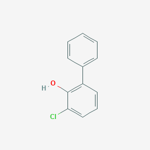 molecular formula C12H9ClO B074184 2-Chloro-6-phenylphenol CAS No. 1322-19-6