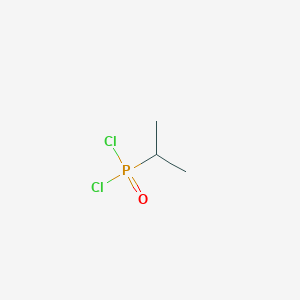 molecular formula C3H7Cl2OP B074185 Isopropylphosphonic dichloride CAS No. 1498-46-0