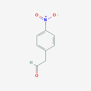molecular formula C8H7NO3 B074188 (4-硝基苯基)-乙醛 CAS No. 1460-05-5