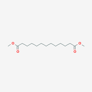 molecular formula C15H28O4 B074189 Methyl brassylate CAS No. 1472-87-3
