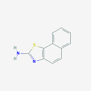 molecular formula C11H8N2S B074196 Naphtho[2,1-d]thiazol-2-ylamine CAS No. 1203-55-0