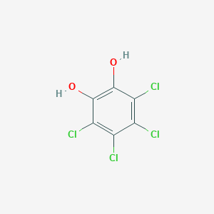 molecular formula C6H2Cl4O2 B074200 Tetrachlorocatechol CAS No. 1198-55-6
